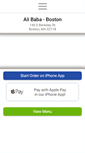 Mobile Screenshot of bostonalibaba.com